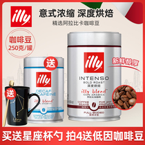 illy Italian imported Italian concentrated deep roasted Arabica beans 250g can