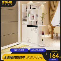 Entrance cabinet Living room screen partition Foyer decoration wine cabinet Shoe cabinet One simple modern hall storage locker
