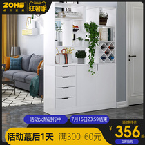 Entrance cabinet Living room screen partition cabinet Room decoration wine cabinet Shoe cabinet One simple modern foyer locker