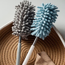 Chicken feather duster dust removal blanket home retractable roof spider web cleaning ceiling dust artifact Zen