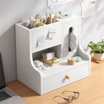 Desk storage rack desk bookshelf desktop bedroom office finishing rack desk folder storage rack
