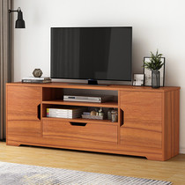 Home imitation solid wood TV cabinet with high TV cabinet heightening modern minima plus high economy type TV cabinet