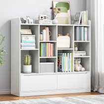 Bookcase locker Cupboard Dwarf cabinet Display Cabinet Containing Cabinet Integrated Living Room Leaning on wall Bookshelf floor Home