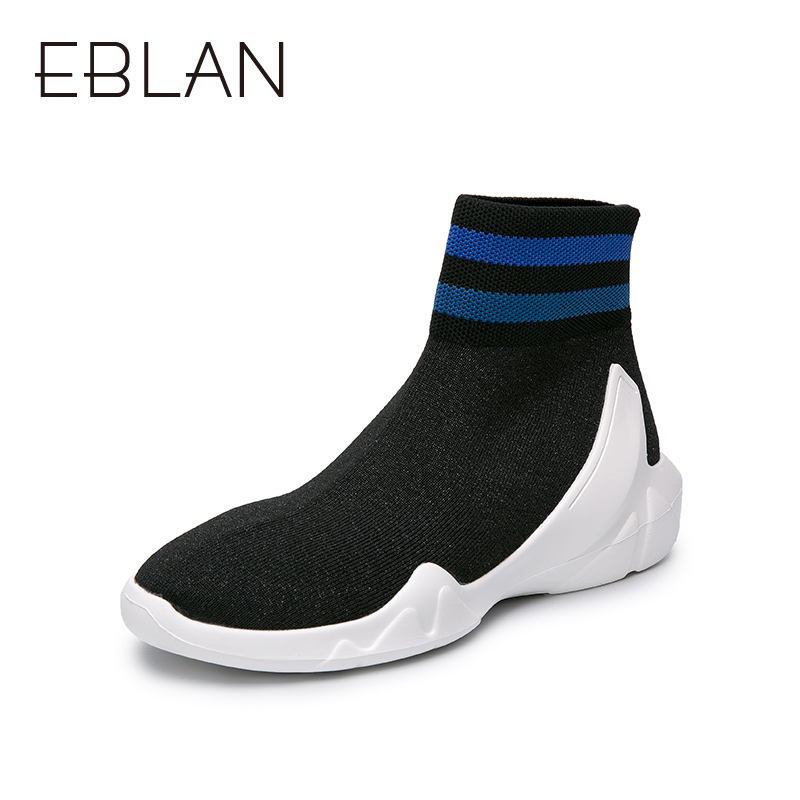 EBLAN fashionable leisure flat-soled sports shoes B8532781