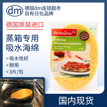 German DM profissimo original imported steam box all-in-one machine special absorbent sponge cleaning sponge wipe