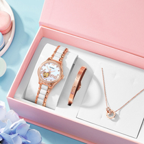 Swiss brand-name womens watches Womens top ten brands mechanical watches womens simple temperament waterproof fashion atmosphere