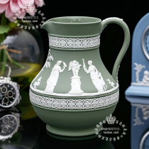 British Wedgwood relief jade green Greek mythology Kettle Teapot juice pot coffee pot cool kettle