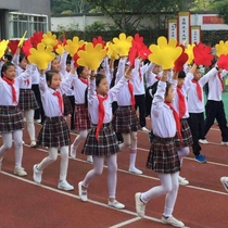Childrens performance props Five-finger palm gloves Dance performance Games admission opening ceremony Hand-held appearance creativity
