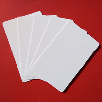 Ntag213 Fudan 215m1 white card contactless iccard id access control printing fixed production induction member label
