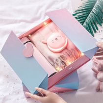 Korean autumn and winter scarf gloves female gift box Joker shawl bib winter Christmas birthday gift for girlfriend