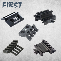 MGPCQB flashlight base outdoor light clip 45 degree oblique side rail bracket keymod MLOK base