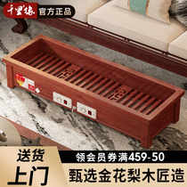 Thousand miles of solid wood heater household foot heater baking fire box electric fire barrel stove rectangular baking foot artifact