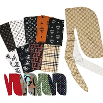 HipHop Boy) evil to brand hip-hop multifunction black headscarf durag rap singer accessories street dance