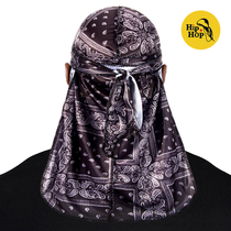 HIPHOPBOY durag headscarf Hiphop hat black personality street gang rap street dance headgear men tide