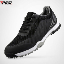 Golf mens summer breathable sports shoes anti-sideslip spikes fashion handsome tide waterproof soft sole comfortable sneakers