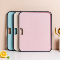 Morden Housewives Cutting Board Wheat Straw Baby Complementary antibacterial case plate Double sided household fruit chopping board chopping block