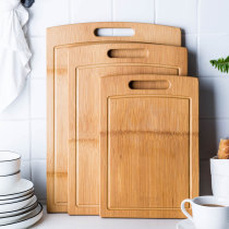 Modern housewife chopping board bamboo household solid wood chopping board multifunctional fruit cutting board small kitchen knife board chopping board