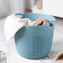 Modern housewife Nordic dirty clothes basket bathroom dirty clothes storage basket toys laundry basket household dirty clothes basket