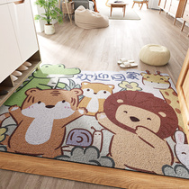 Silk ring carpet door mat door door door mat non-slip door mat door mat can be cut