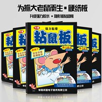 10 pieces of peanut flavor accounted for the large mouse paste strong sticky mouse board Super sticky board plus bait adhesive paper Household 