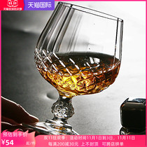 French imported CDA crystal cup brandy hundred cup glass glass wine glass wine cup