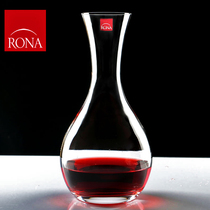 Czech RONA imported lead-free crystal glass wine glass Quick decanter wine splitter Wine jug pour wine bottle