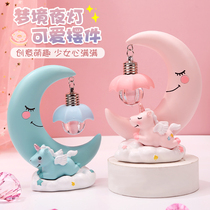 Cartoon birthday Valentines Day gift computer desk trinkets car accessories retro Japanese female cute desktop decoration
