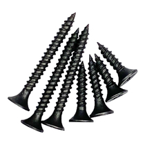 High-strength self-tapping screws Flat head cross black countersunk woodworking drywall nails m3 5 fast wire gypsum board nails