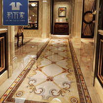 Throwing crystal brick parquet floor tiles Living room 800x800 entrance aisle European-style lavish restaurant floor tiles Puzzle Tiles
