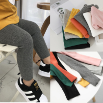 Baby hit bottom pants spring autumn pure cotton pants 2 baby 1-3 girl elastic thin section foreign air large pp net red underpants