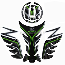 5D true carbon fiber fuel tank stickers fishbone stickers for Kawasaki Z650 new NINJA650 fuel tank cover stickers