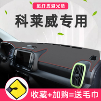 21 models Roewe Clewe clever special central control instrument panel sunscreen and light pad modified car interior decoration interior
