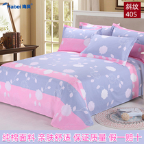Thickened 100% cotton sheets single piece cotton 1 5 meters 1 8 2 meters double single 1 2 student dormitory summer