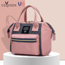 Mummy bag lightweight large and small portable shoulder cross trend mini baby out multi-function Fashion mother and baby bag