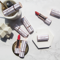 Liyang marble lipstick women lasting moisturizing parity niche brand high value fine flash lipstick student