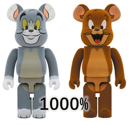 Bearbrick Be @ rbrick 1000% Tom and Jerry cat and mouse Tom Jerry flock