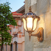 Solar Wall Lamp Outdoor Courtyard Lamp Super Bright Home Indoor Light Eurostyle Gate Lights Outdoor Balcony Waterproof Street Lights