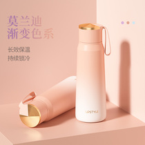 Thermos Cup ladies student cute small portable net red water cup high appearance simple children 2021 New
