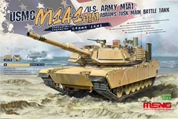 √ MENG模型 1/35 美国M1A1 TUSK 艾布拉姆斯 主战坦克 TS-032