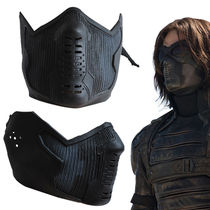 Winter Soldier cos Bucky cosplay Latex Mask Mask Winter cos American Veteran