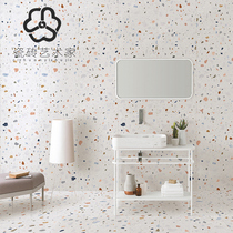 Colorful terrazzo tile bar restaurant shop tile 600X1200 Matt living room bedroom balcony wall tile