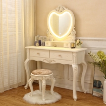 European dressing table Bedroom dressing table Multifunctional Princess dressing table Small apartment net red ins French dressing table