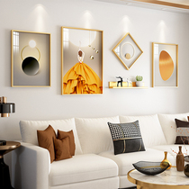 Living room wall decorations pendant sofa background wall light luxury wall decoration indoor TV restaurant Wall Wall decoration