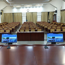 TV low bracket LCD conference podium TV landing back display low stage movement 90 degree tilt low cart