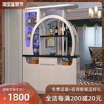 Modern simple fashion screen decoration cabinet Living room door entrance Shoe cabinet Sofa side partition cabinet Foyer wine cabinet