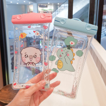Mobile phone waterproof bag touch-screen airbag seal swimming hot spring equipment cartoon delivery drifting mobile phone cover universal