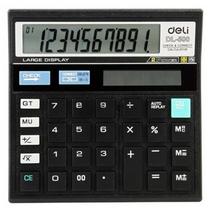 Deli DL-500 calculator Large screen desktop type financial accounting office solar voice type computer