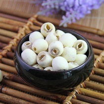 500g Lotus seeds heartless white lotus coreless sulfur-free dermabrasion dry goods Tongxin heart specialty silver fungus lotus seed soup