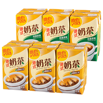 Hong Kong Vita Hong Kong-style milk tea 250ml * 6 boxed ultra-thick silky classic original black tea drink drink