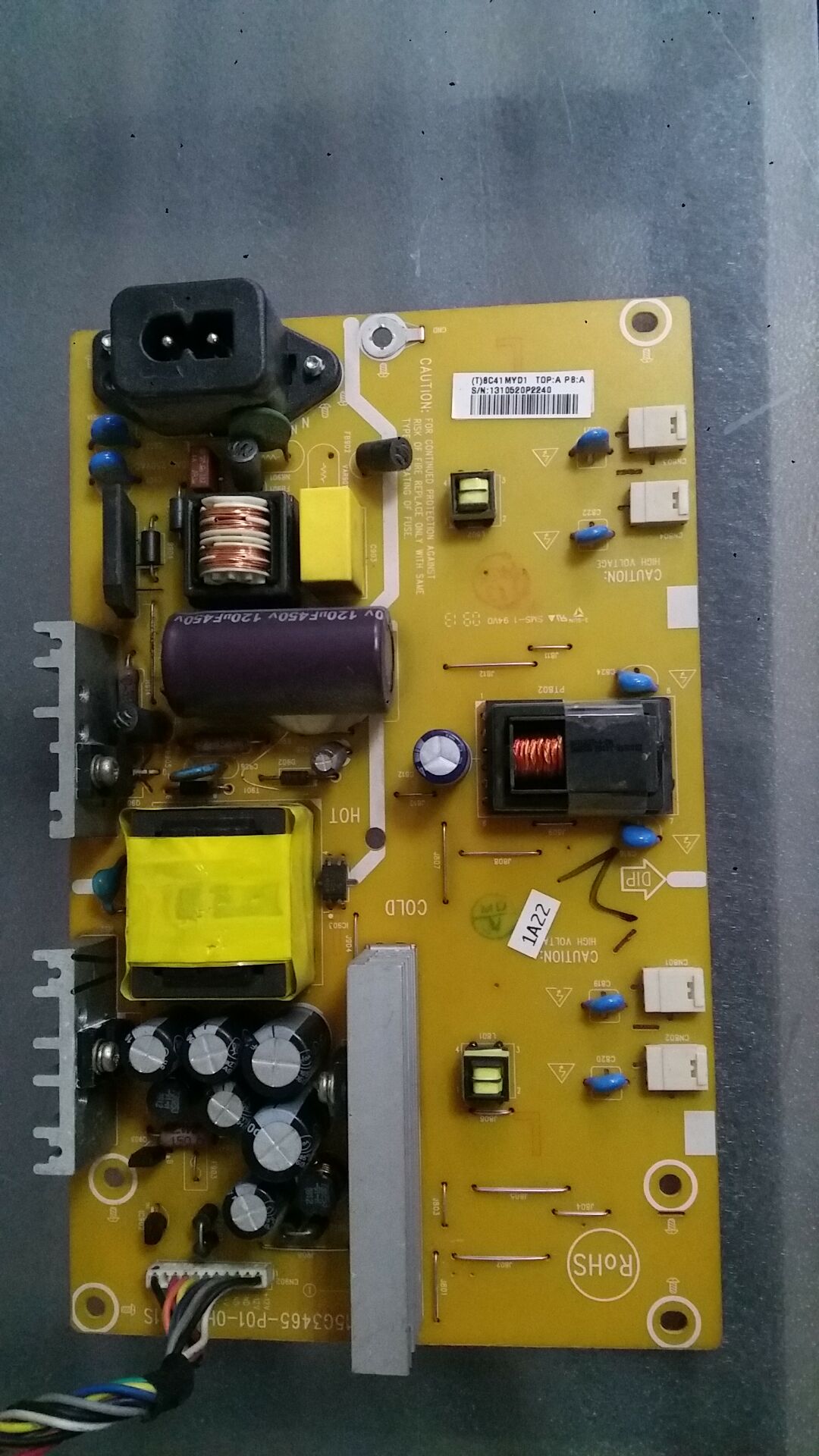 Original SkyW 22S19IW power board number 715G3465-P02-0HV-001S